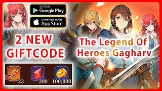 How to redeem code The Legend Of Heroes Gagharv Gameplay amp All 2 Giftcodes [upl. by Meenen]