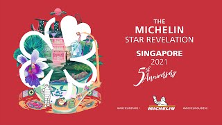 MICHELIN Guide Singapore 2021 Star Revelation [upl. by Goldston92]