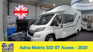 Alternative to a camper van Adria Matrix 520 ST Axess model year 2020 [upl. by Adnilasor]