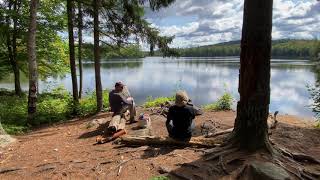 Adirondacks  Lake Eaton Hole Pond Turtle Pond Slang Pond in 4k [upl. by Goltz]