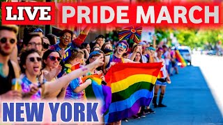 🏳️‍🌈 NYC Pride March 🏳️‍⚧️ NYC Pride Parade [upl. by Odlaumor]