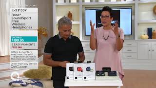 Bose SoundSport Free Wireless Headphones on QVC [upl. by Canica]