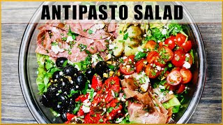 How to Make the BEST Antipasto Salad [upl. by Kamillah]