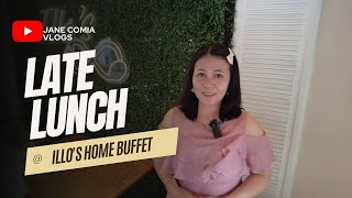 Buffet Lunch at Illos Makati Jane Comia [upl. by Fotina]