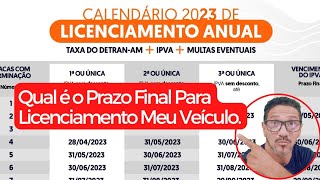 Licenciamento IPVA Saiba o Prazo para Regularizar no Detran [upl. by Amol170]