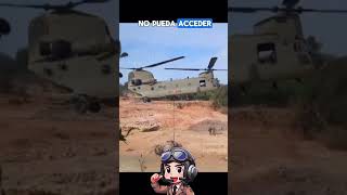 Helicoptero del ejército español ¡Lo levanta como si nada 😶 [upl. by Krasnoff]