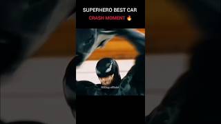 Superhero Best car crash moments shorts yt youtubeshorts marvel avengers [upl. by Phillip]