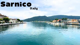 4K  Sarnico  the best cities around the lake iseo in the province of Bergamo in Italy [upl. by Adnaram527]