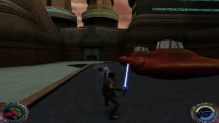 Star Wars  Jedi Knight II Jedi Outcast Walkthrough  Bespin Streets [upl. by Nami]