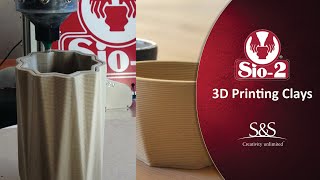 Sio2 3D Printing Clays 3D sculpting ceramics art sio2 sswholesale [upl. by Yesmar]