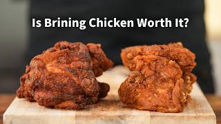 Does Brining Chicken Make a Difference  Fried Chicken Recipe [upl. by Meraree]