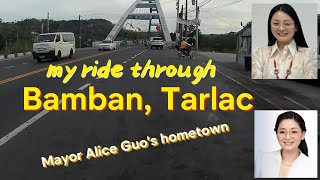 Bamban Tarlac  Mayor Alice Guos Hometown [upl. by Aihsenot]