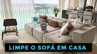 COMO LIMPAR O SEU SOFÁ EM CASA  DICA CASEIRA INFALÍVEL 💪🏻 OSF Rafa Oliveira [upl. by Dominus]