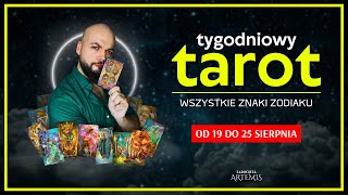 🔮 TAROT TYGODNIOWY  1925 sierpnia  Wszystkie znaki zodiaku horoskop tarot wróżby sierpień [upl. by Martinic]