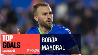 TOP GOLES Borja Mayoral LaLiga 20222023 [upl. by Esilahc]