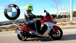 BMW C650 Sport 2016 Prueba a fondo Full HD [upl. by Iderf]