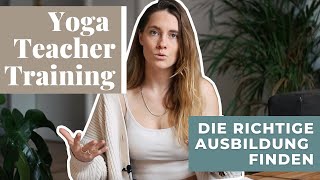 YOGALEHRER AUSBILDUNG  die passende Yoga Lehrer Ausbildung finden  juliahyoga [upl. by Nayarb789]