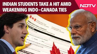 India Canada Row Indian Students Feel Cheated By Changes In Canadian Policies [upl. by Twedy455]