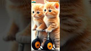 Rah main tumse। cat videos 🎼 cat trending shorts [upl. by Elehcor]