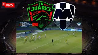 REACCIÓN RAYADOS GOLEA DE VISITA  JUAREZ vs MONTERREY  JORNADA 8 [upl. by Adnawad408]