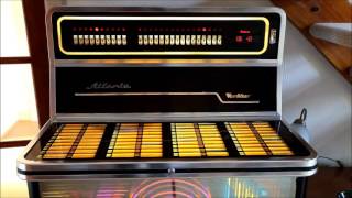 Sam Cooke Twistin The Night Away played on the Wurlitzer Atlanta Juke Box [upl. by Emerson]