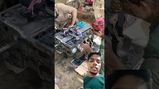 Six cylindertruck engine piston repair automobile autotools carmachanic tools machanical video [upl. by Tad]