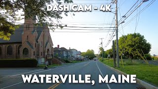 🚗 Experience Waterville Maine in Stunning 4K Discover the Heart of Central Maine 😍 [upl. by Clarine]