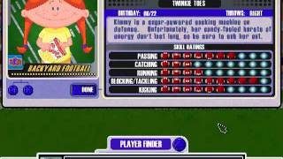 Kimmy Eckman Theme  Backyard Football 2002 [upl. by Wiebmer320]