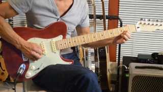 Telecaster Strat Hybrid pos 3 crunch Leosounds Redhouse Pickups [upl. by Lahcim]