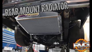 Starting To Mock Up a Rear Mount Radiator With Meziere Remote Water Pump [upl. by Urania]