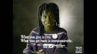 Independent Sector TV Commercial With Whoopi Goldberg Ad Council 1980’s seen on WGNTVChannel 9 [upl. by Relyuc]