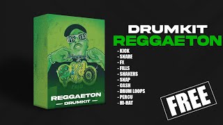 DRUMKIT DE REGGAETON GRATIS  libreria  demostracion [upl. by Marybelle]