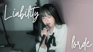 Liability by Lorde cover ♡‧₊˚ [upl. by Hasheem]