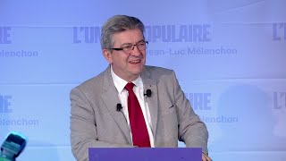 La lutte continue   Discours de JeanLuc Mélenchon après le 1er tour [upl. by Lenssen3]