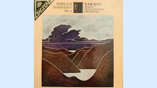 Vinyl Sibelius  Symphony No 2 von KarajanBP ProJect Essential II2M Blue [upl. by Pappano]