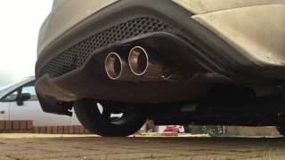 Fiesta mk75 Zetec S TDCI exhaust [upl. by Sasnak]