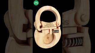 Antique wooden padlock idea [upl. by Maxa644]