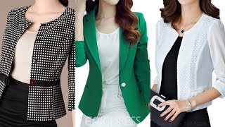 33 modelos de chaquetas para mulher [upl. by Coltin]