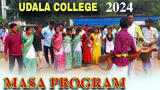 UDALA COLLEGE MASA PROGRAM 2024  HO DANCE  KOLHO TRADITIONAL [upl. by Anileba]