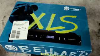 crown xls 2502 unboxing desempaquetado primeras impresiones español castellano [upl. by Fesuy606]