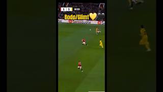 The Glimt of BodøGlimt💛🖤 bodoglimt manchesterunited football soccer comeback goals [upl. by Niwred883]