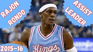 Rajon Rondo  201516 NBA Assist Leader [upl. by Laughlin]