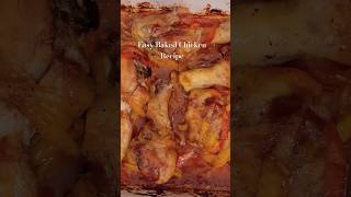 BEST BAKED CHICKEN RECIPE  EASY BAKED CHICKEN RECIPE  bakedfromscratch bakedchicken shorts [upl. by Ahseinet382]