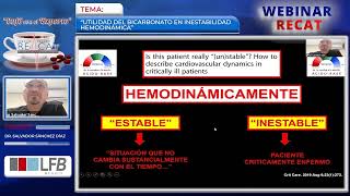 Utilidad del bicarbonato en inestabilidad hemodinámica [upl. by Ennailuj]