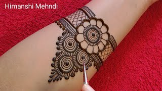 New front hand mehndi design  Mehndi designs  bridal mehndi  mehandi  mehndi ke design  mehendi [upl. by Adlesirc]