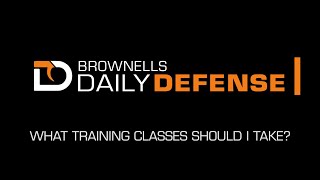 Daily Defense 36 What Training Classes Should I Take [upl. by Cychosz702]