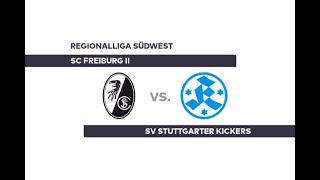 Freiburg II vs Kickers [upl. by Nirac]