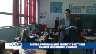 ABETARJA E UNIFIKUAR ARRINË TE NXËNËSIT E GOSTIVARIT LIMANIT IA SOLLËN MEIDANI E TARAVARI [upl. by Earvin957]