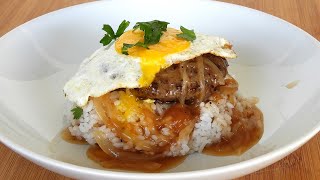 Loco Moco  Hawaiian comfort food [upl. by Onairot]