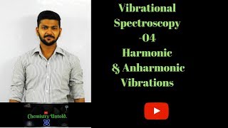 Vibrational Spectroscopy  04  Harmonic amp Anharmonic Vibrations [upl. by Mukund718]